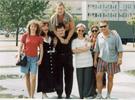 С жёнами напротив пивзавода Оболонь(1999 год). Скоро 10 лет...а мы все вроде ещё с ними....