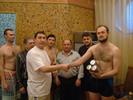 Евгений Морозов принимает поздравления со званием серебрянного призера по пулу среди любителей города Омска 2008 год